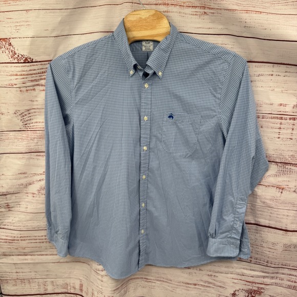 Brooks Brothers Other - Brooks Brothers Shirt Mens XL Regular Fit Button Down Gingham Plaid Performance